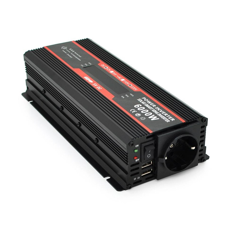 Інвертор (перетворювач) 12В/220В Luxeon IPS-1000M